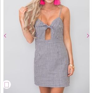 Mini Gingham Dress